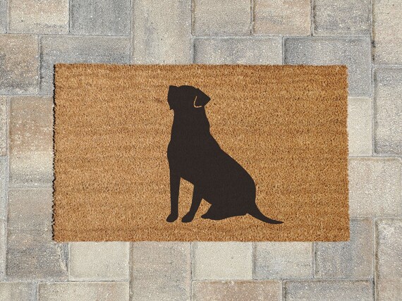 Labrador Retriever Doormat Lab Doormat Dog Doormat Welcome Etsy