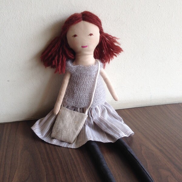 Stoff-Puppe, huggable Puppe, handgemachte Stoff Puppe, Puppe Satz, Spielset, weiche Puppe, große Puppe, Stoffpuppe,
