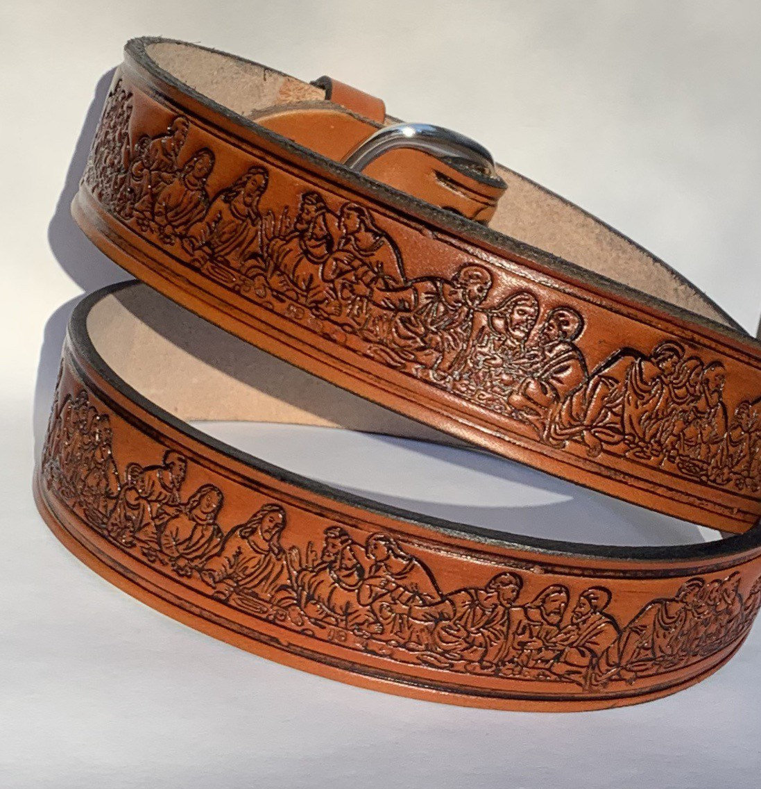 小物 Last Supper Leather Belt Supreme Last Supper Leather Belt Multi | eBay