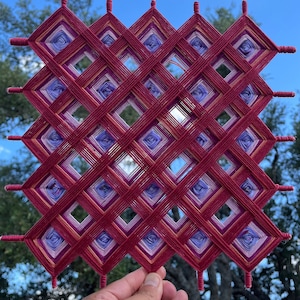 Royal- 12 pulgadas ojo de dios mandala