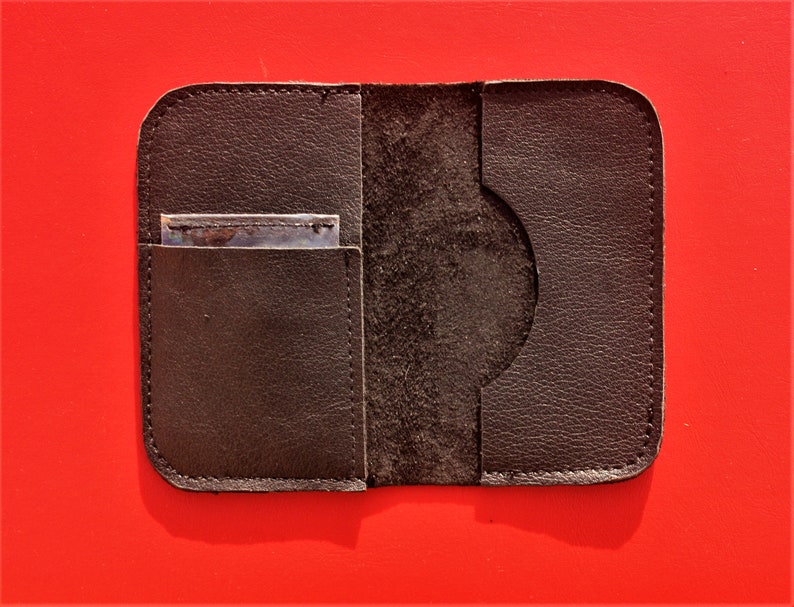 Hearing Aids Accessories Pouch in Leather Business Card Case