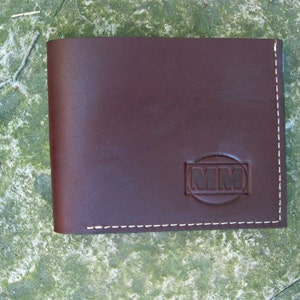 POKER Men&#39;s Wallet in Horween Leather Made in USA