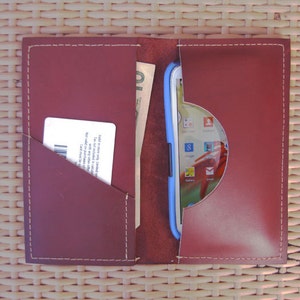 ARCH Teléfono y Monedero de Dinero en Cuero Horween