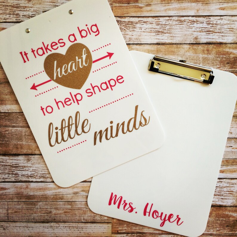 Personalized Clipboard // Custom Clipboard // Teacher Gift // Etsy