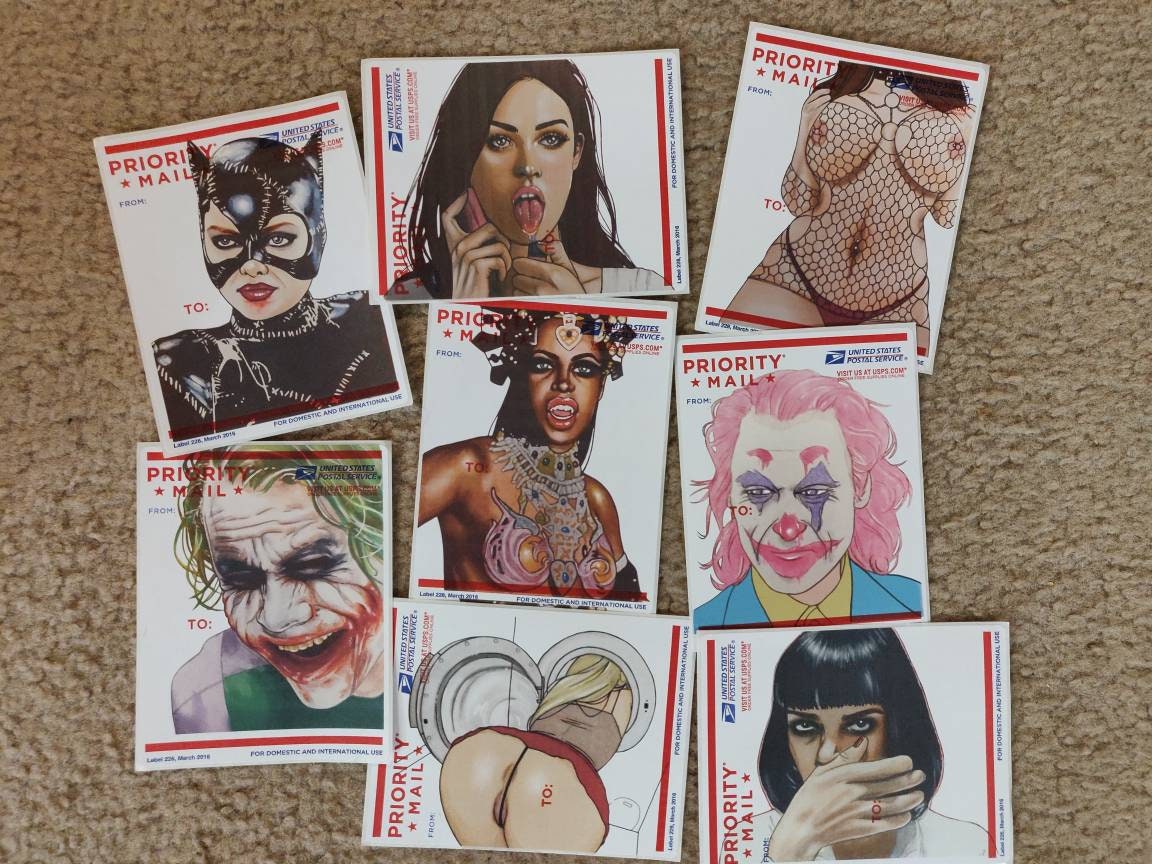 New colored sticker prints/copies!