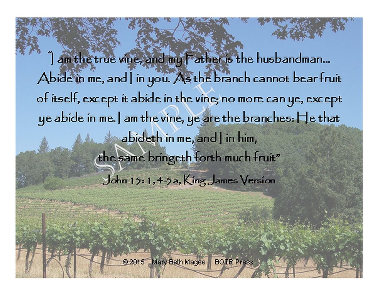 Vine and Branches Etsy