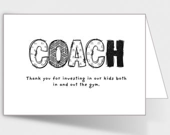 Agradecimiento al entrenador de gimnasia / Regalo de agradecimiento al entrenador de gimnasia / Regalo de fin de temporada de gimnasia / Descarga digital / 5x7