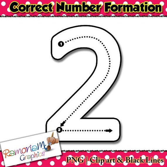 large numbers clipart images