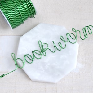 Personalized Wire Bookmark, Custom, Handmade, Book Club, Gift for Her, Cute, Holiday, Birthdays, Reading Gifts, Book Accessories, Bookworm