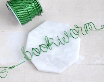 Personalized Wire Bookmark, Custom, Handmade, Book Club, Gift for Her, Cute, Holiday, Birthdays, Reading Gifts, Book Accessories, Bookworm
