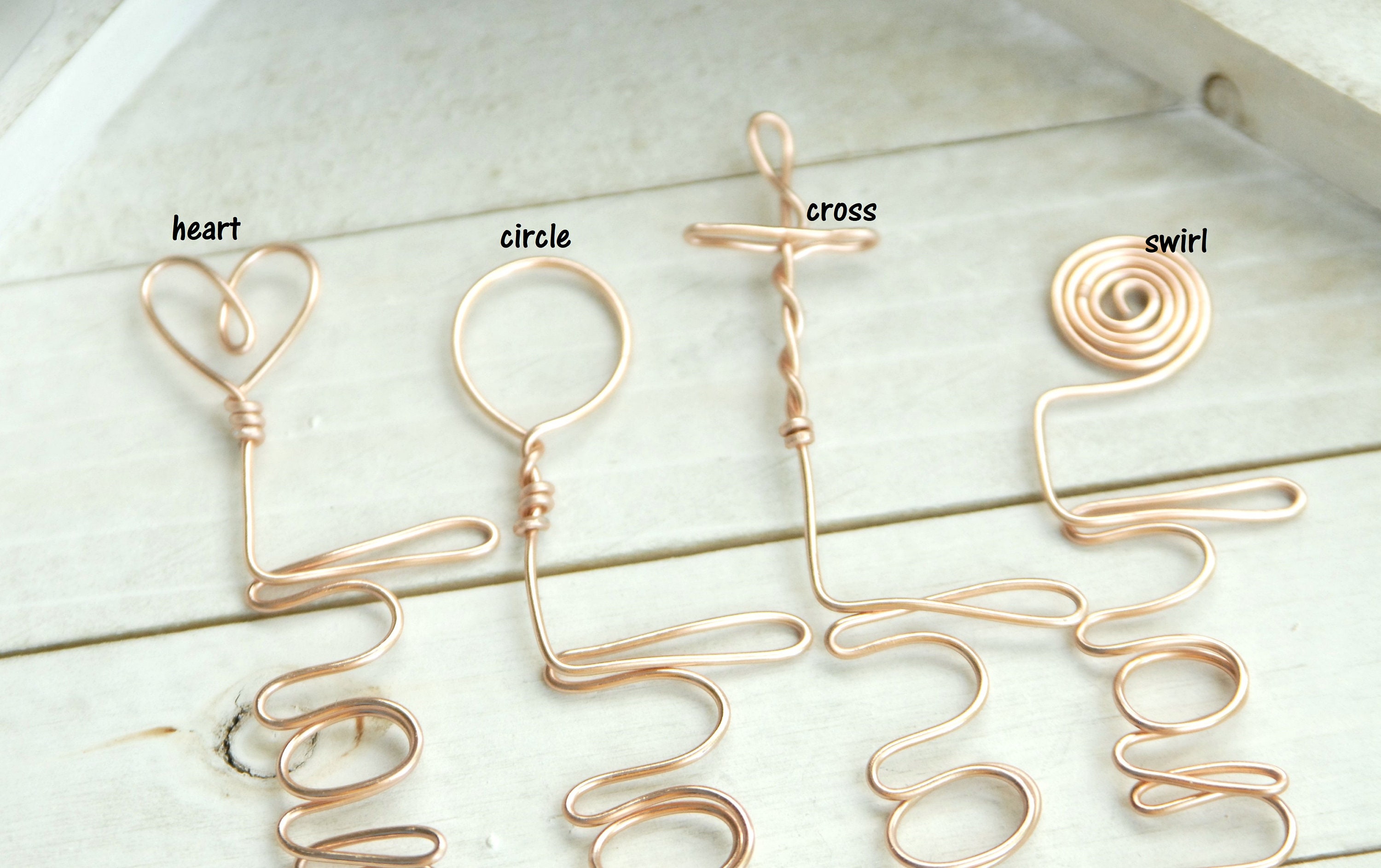 Personalized Wire Bookmark, Custom, Handmade, Book Club, Gift for Her ...