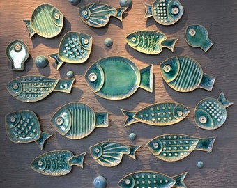 Ceramic Fish Etsy