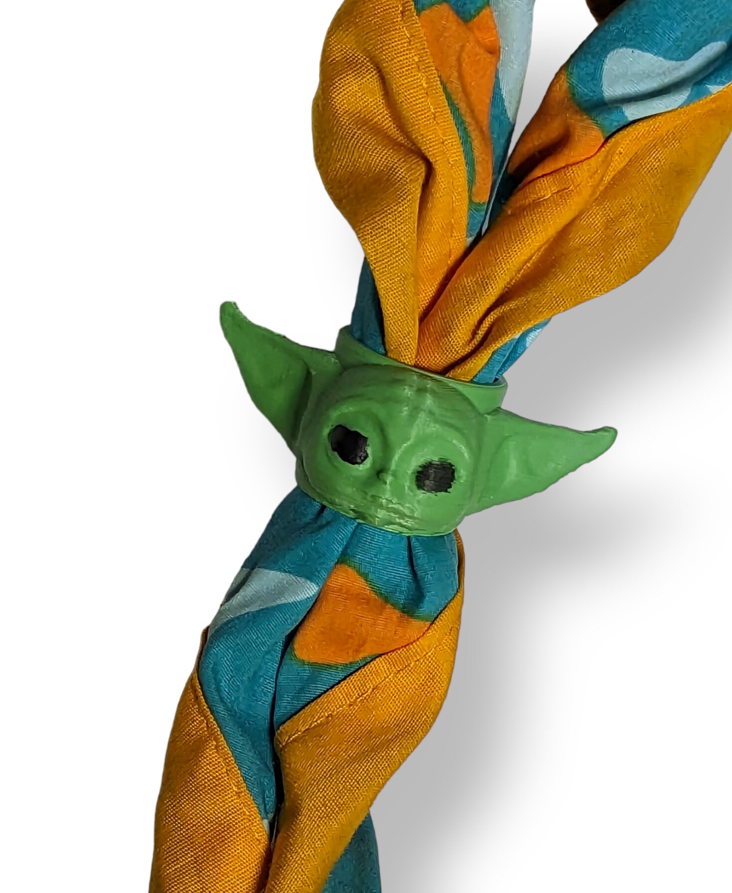 Baby Yoda Minecraft style origami papercraft -  Portugal