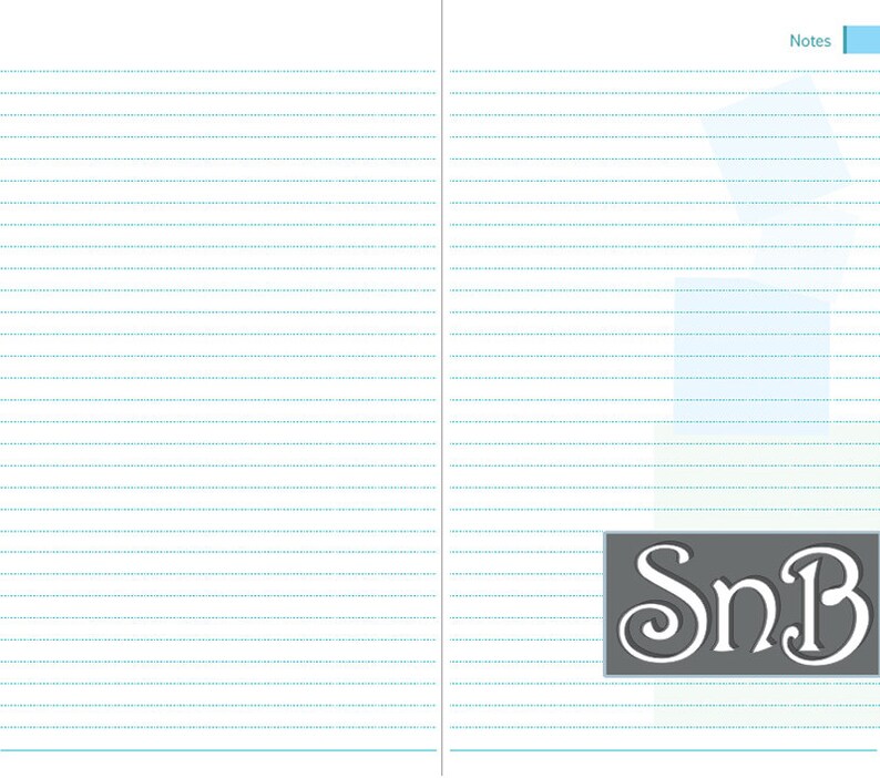Snb Personal Rings - Color Notes and Shapes Set - Printable Inserts for ...
