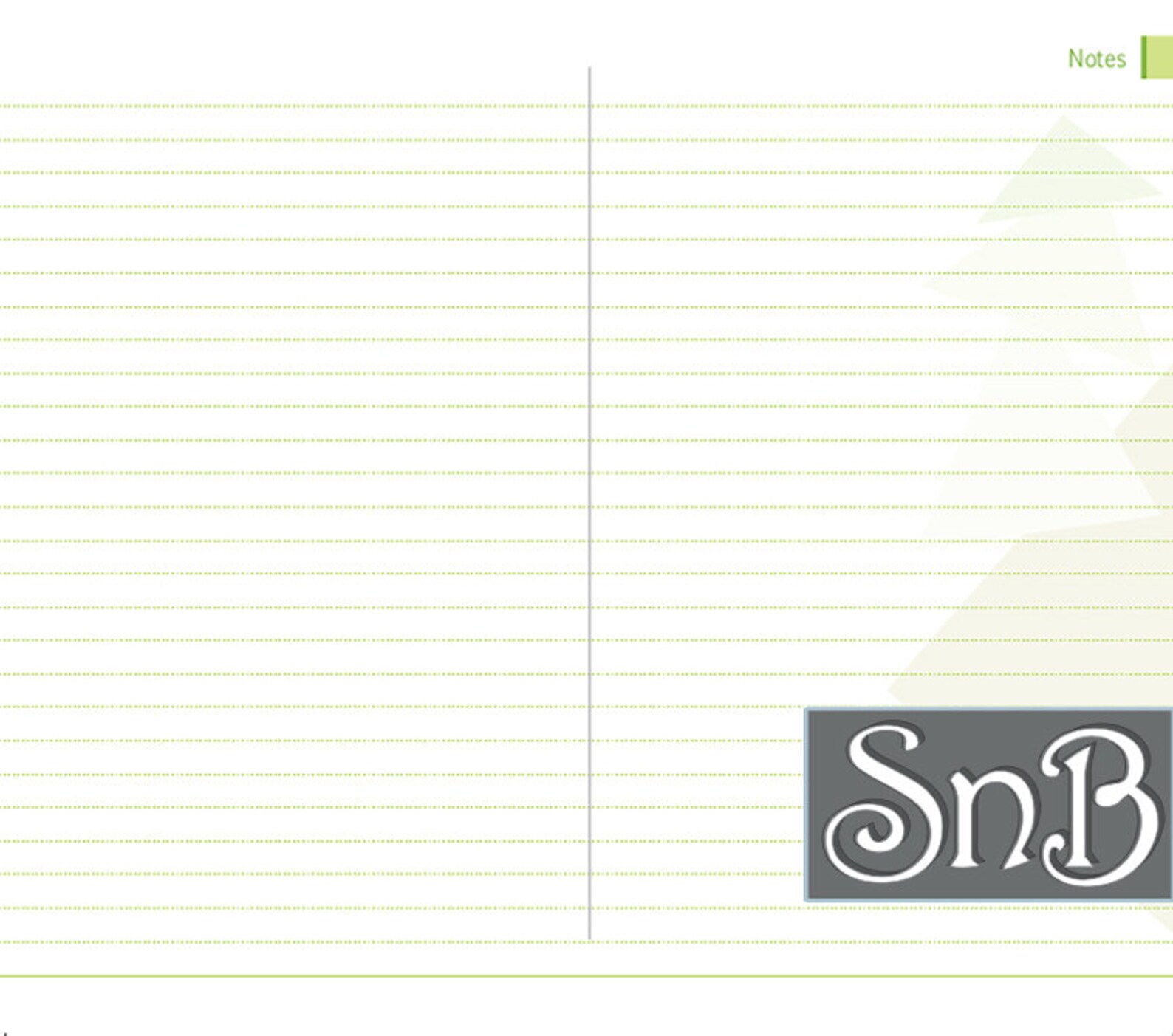Fn Notes Snb FN - Color Notes and Shapes Set - Printable Inserts for Traveler's ...
