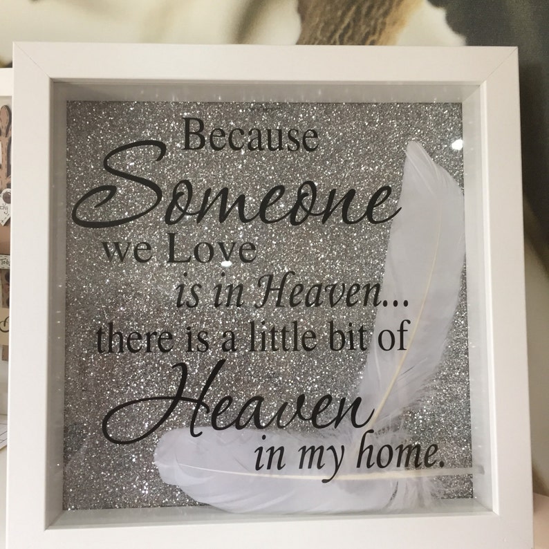 Picture Box Frame Handmade Because someone Nana we love is in Etsy