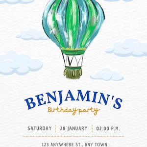 Birthday party invitation