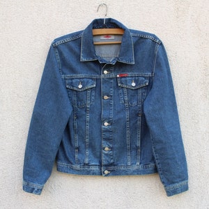 Vintage Lee Cooper Jacket men's / Denim Jacket men's / 90's Lee Cooper Blazer men's / Metal Buttons