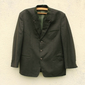 Vintage LODENFREY Lodenjacke Herren / Wolle Dirndl Blazer Herren / Wolle Trachtenjacke Herren / made in Austria Tiroler Jacke / Hornknöpfe