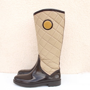 Knee High Duck Boots Etsy UK