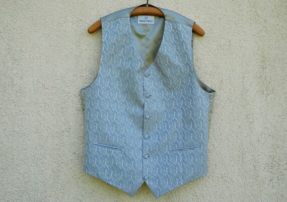 Vintage Classic Wedding Mens Waistcoat WILVORST Ve