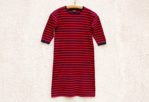 Vintage MARIMEKKO Dress Marimekko Girl Dress Red B