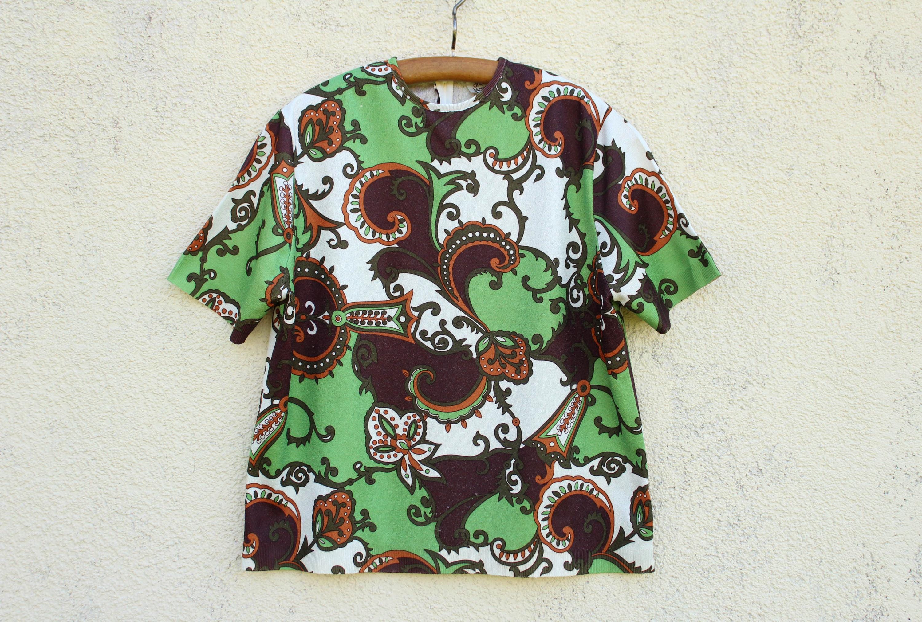 Diolen 70s Vintage Oxford Buttoned Down Shirt for Men, in