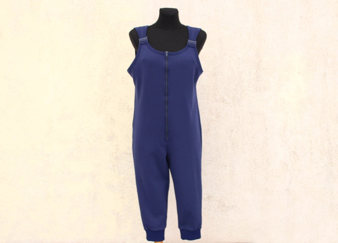 Vintage 80's One Piece Track Suit / One Piece Jumpsuit Sports Uniform ...