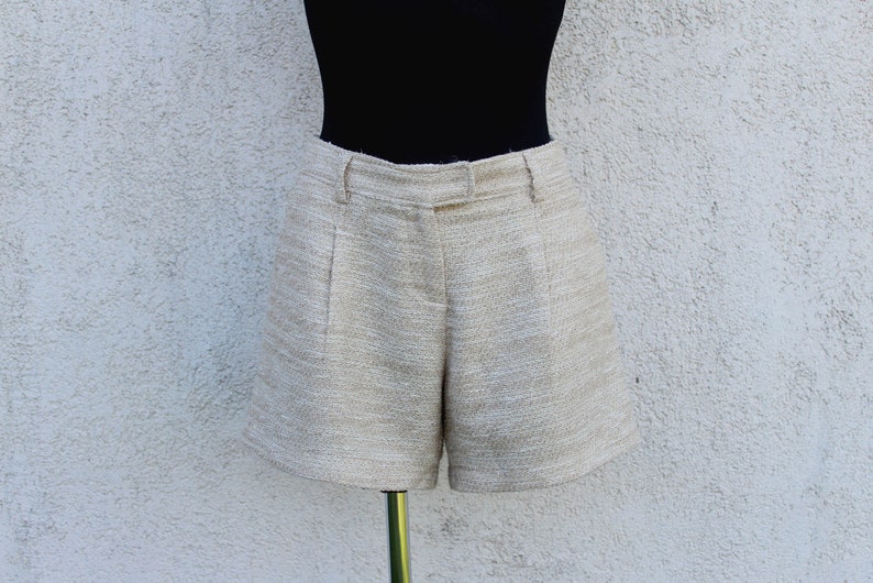 Vintage 90s Shorts women's / SISLEY Shorts women's / 90s Summer Shorts women's image 1