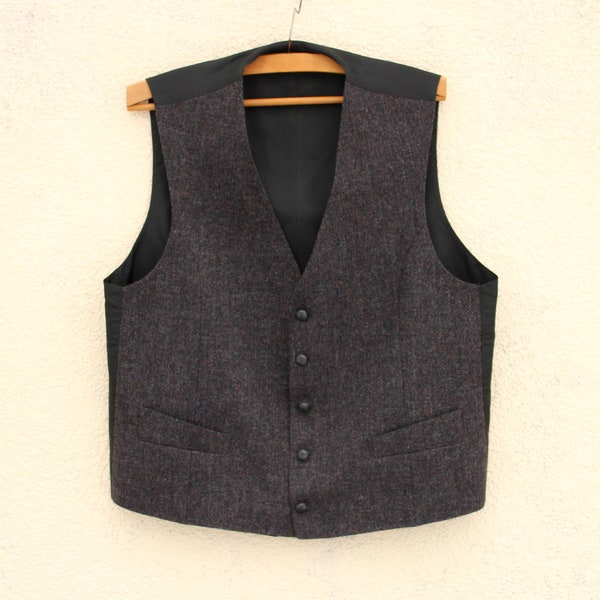 Tweed Vest - Etsy