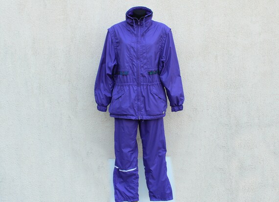 Vintage Purple Track Suit 90's Track Suit RUKKA Sp