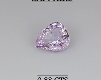 Natural padparacha sapphire unheated 0.880 carats