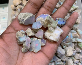 Naturalny opal etiopski szorstki 1 szt