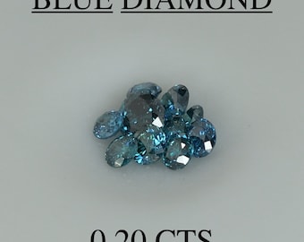 Natural BLUE DIAMOND 0.20 cts
