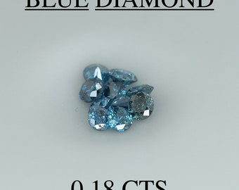 Natural BLUE DIAMOND 0.18 cts