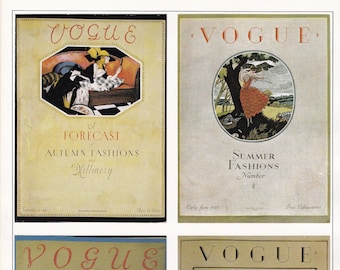 Vogue-Magazin-Cover, Art-Deco-Jugendstil-Wohnkulturdruck, feine Kunst, französische Mode, Vintage