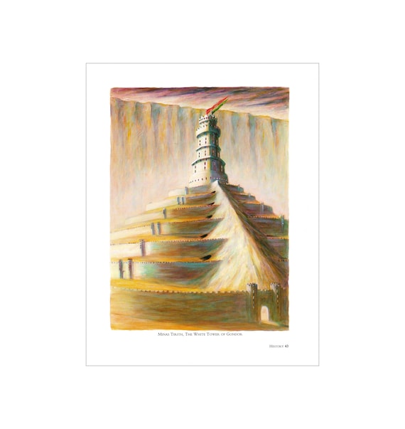 Minas Tirith (Art Card com Assinatura) / Minas Tirith (Art Card with  Signature), Busca de Cards