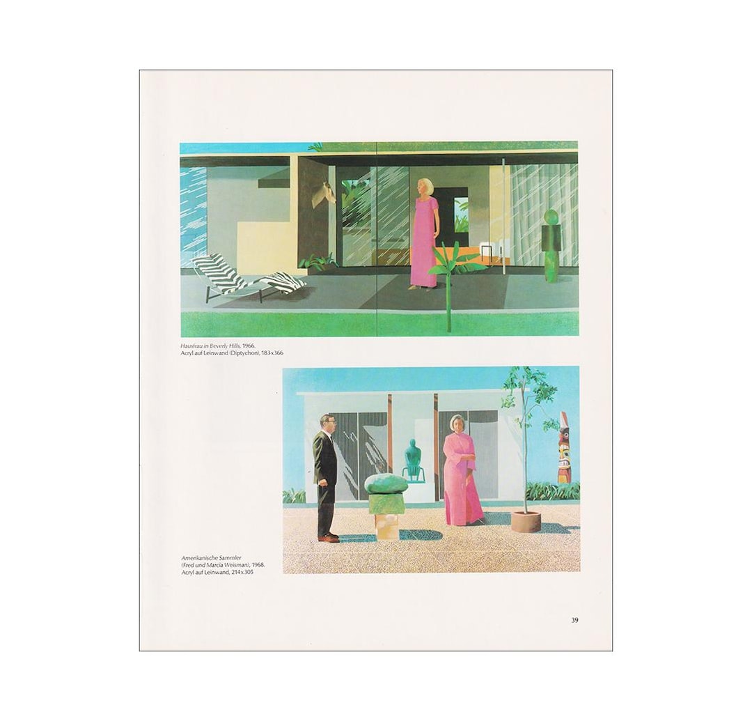 David Hockney Beverly Hills Houswife American Collectors 1960s New ...
