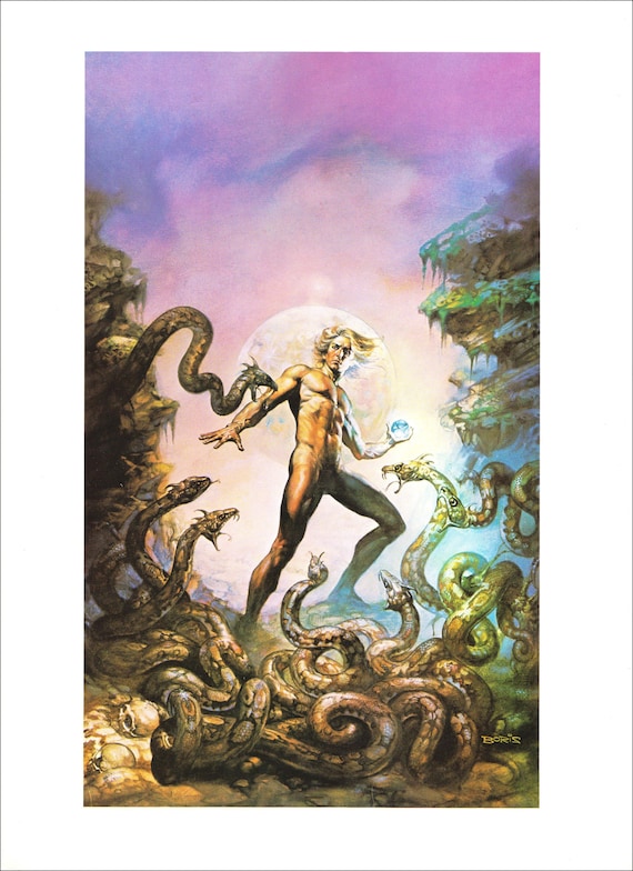 The secrets of synchronicity Boris Vallejo vintage fantasy cover