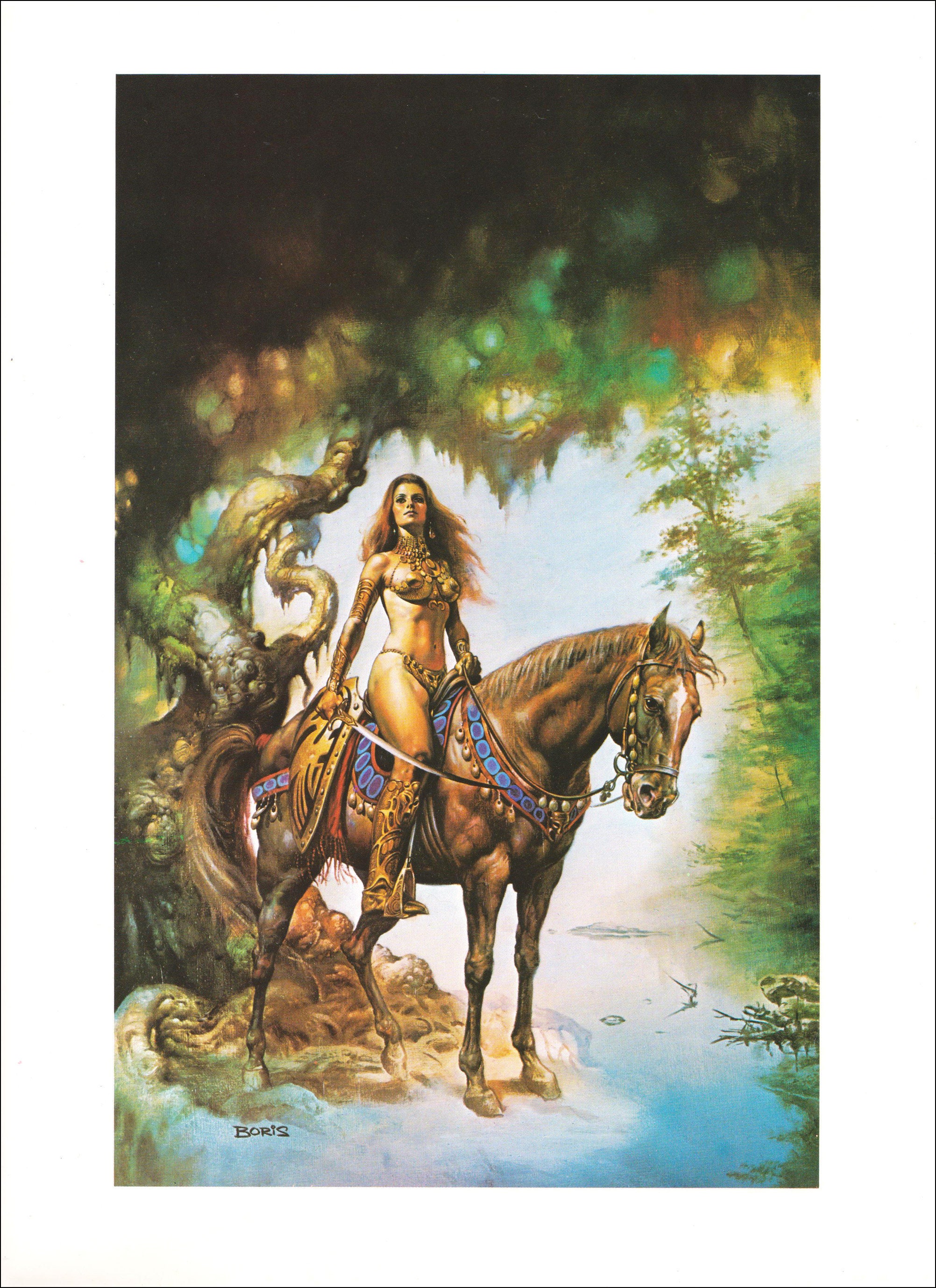 The Demon In The Mirror Boris Vallejo Vintage Fantasy Art Etsy The Demon In The Mirror Boris Vallejo Vintage Fantasy Art Etsy