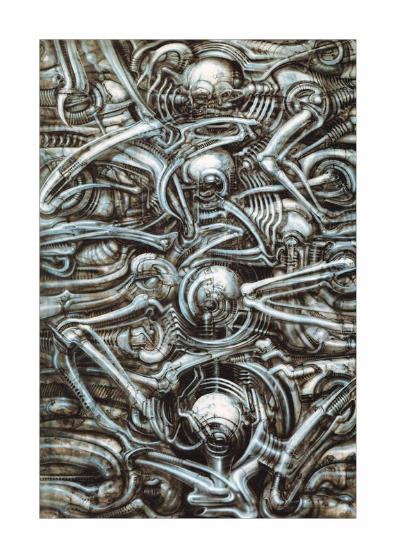 HR Giger Dune I Fantastic Biomechanical Art Surrealistic Style