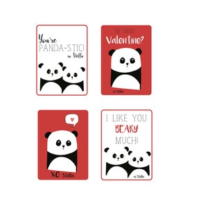 Cartes Panda Valentine’s Day - FICHIER IMPRIMABLE .pdf