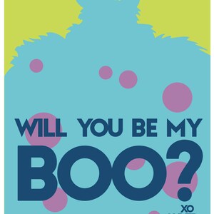 Monsters Inc Custom Valentine's Day Cards PRINTABLE FILE image 5