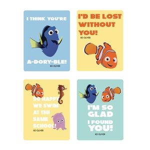 CUSTOM Finding Nemo, Finding Dory PRINTABLE FILE
