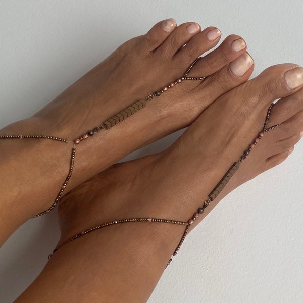 soleless beach sandals