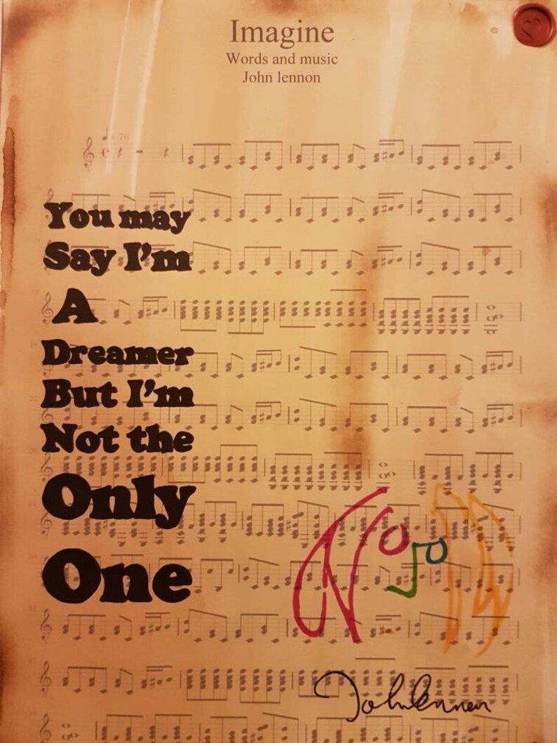 Cancion De John Lennon Imagine Letra En Español