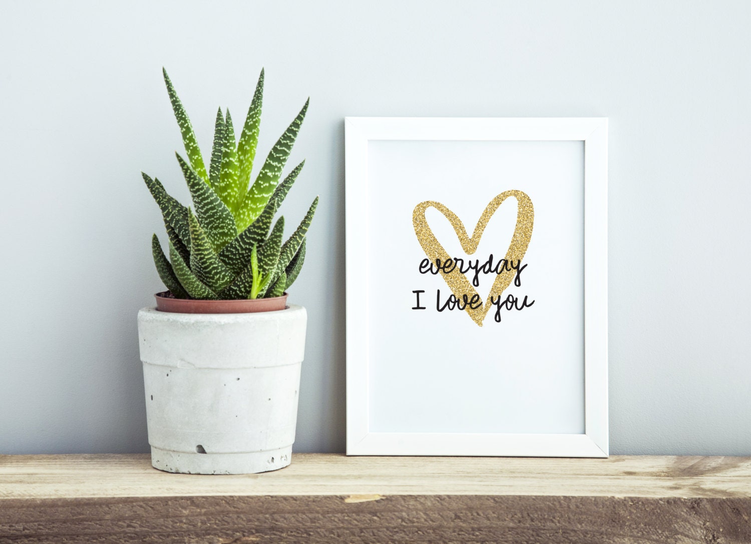 PDF Printable • "everyday I Love You" • Instant Digital Download - Etsy
