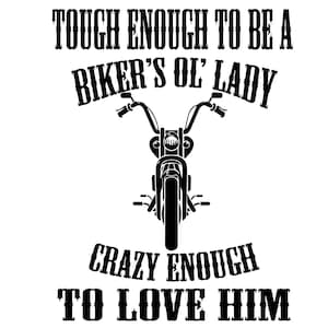 Ol' Lady svg | biker svg | motorcycle svg | harley davidson svg | harley svg | Cut file | Digital Download eps png image 1