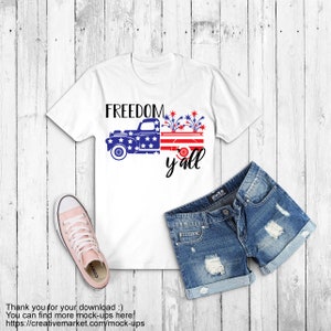 Freedom y'all svg | Southern svg | Sassy svg | 4th of July svg | Independence Day | fourth of July svg | Digital Download | Patriotic svg
