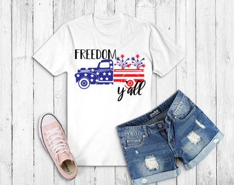 Freedom y'all svg | Southern svg | Sassy svg | 4th of July svg | Independence Day | fourth of July svg | Digital Download | Patriotic svg